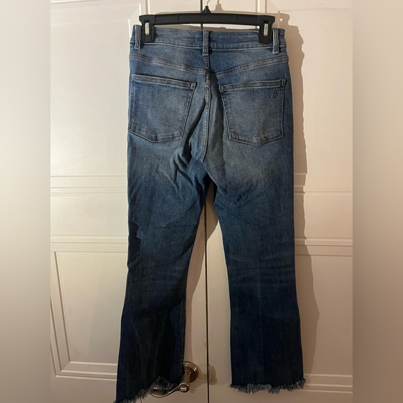 DL1961 Wallace High Rise Crop Flare Jeans Briggs - Picture 6 of 6
